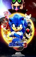 Sonic the Hedgehog 3 2024 Film Poster